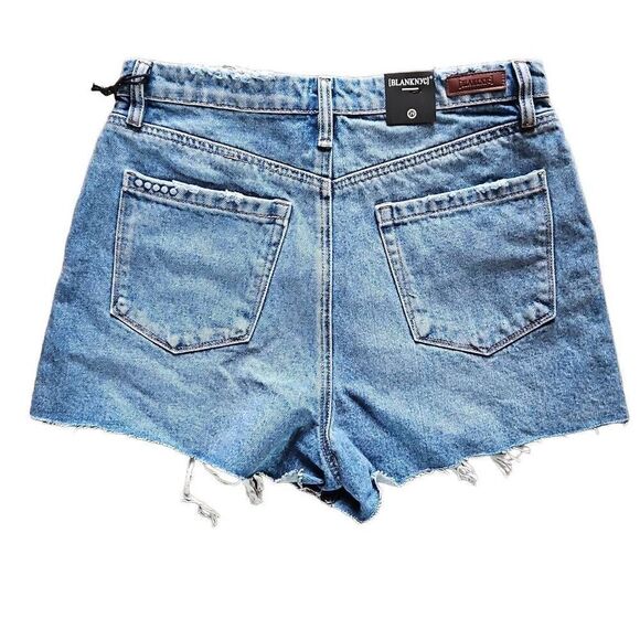 BLANK NYC The Reeve Cut-Off Denim Short Cruise Control 26 - Picture 2 of 11
